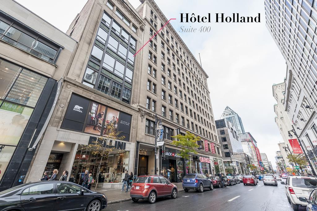 The Executive Loft At The Holland Hotel Монреал Екстериор снимка